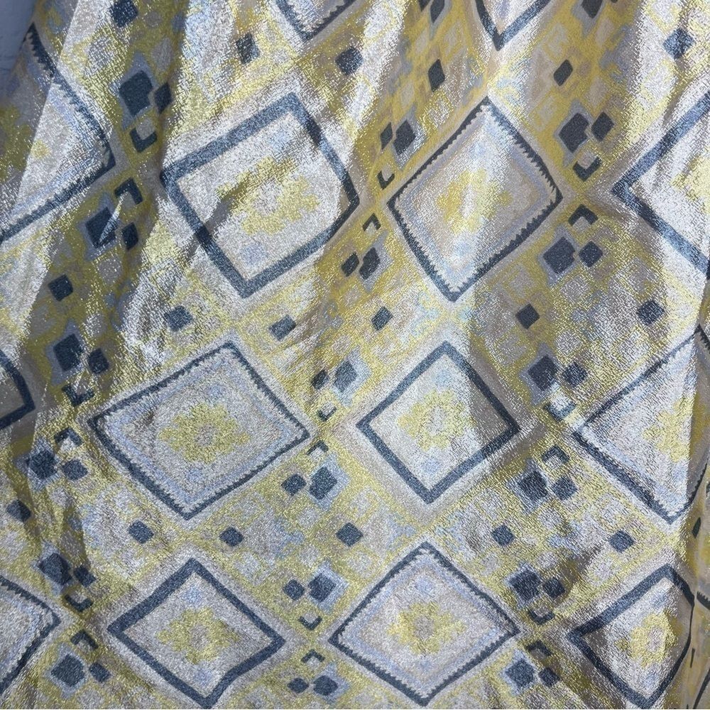 Baum und Pferdgarten Adeva Yellow Drop Waist Midi Dress Size 40 NEW - Picture 15 of 15